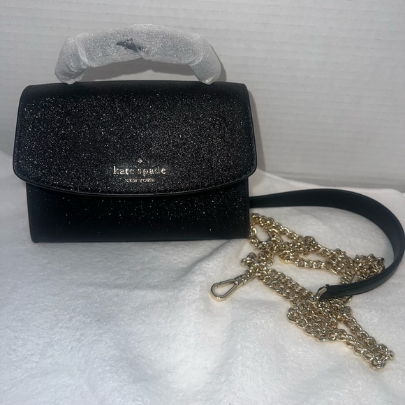 NWOT Kate Spade New York Mini Darcy Top Handle Satchel in black. - Picture 1 of 9